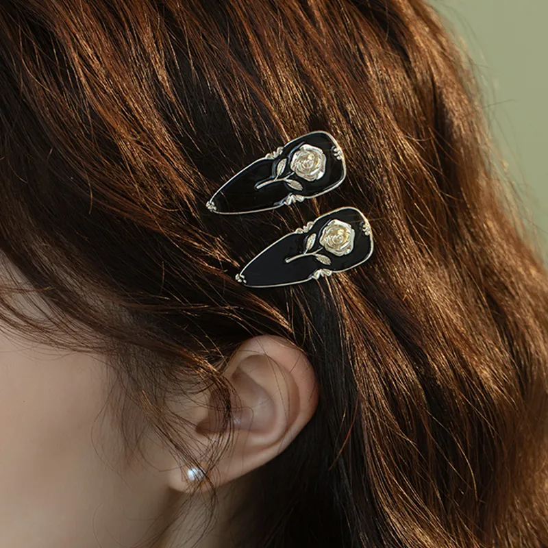 CAROMAY Hair Clips Women's Champagne Gold-2
