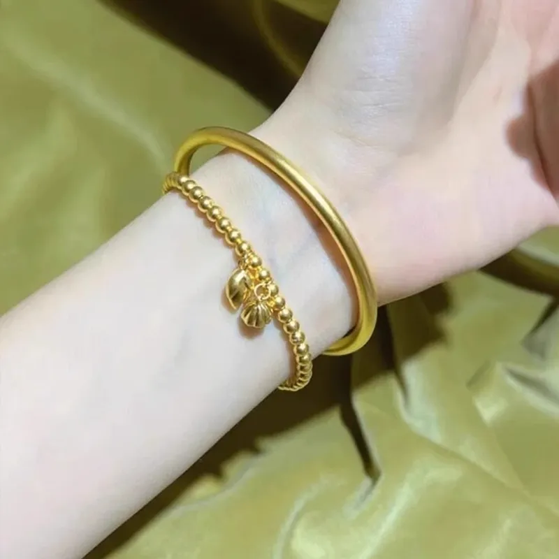 CAROMAY Copper Alloy Bangles Women's-13