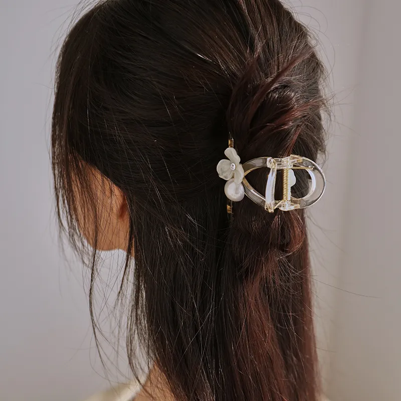 CAROMAY Acrylic Hair Clips Women's-1