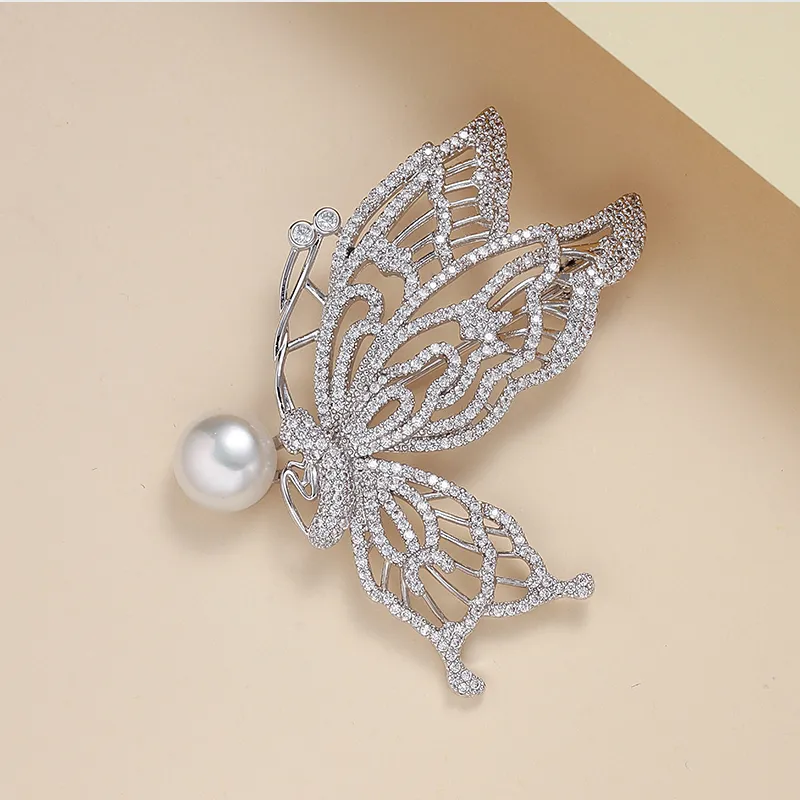 CAROMAY Freshwater Pearl Brooches Women's-3