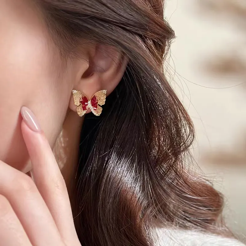 CAROMAY Copper Alloy Earrings Women's-4