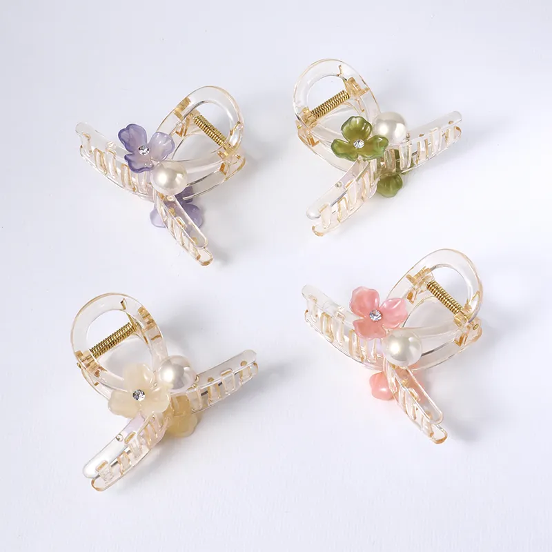 CAROMAY Acrylic Hair Clips Women's-10