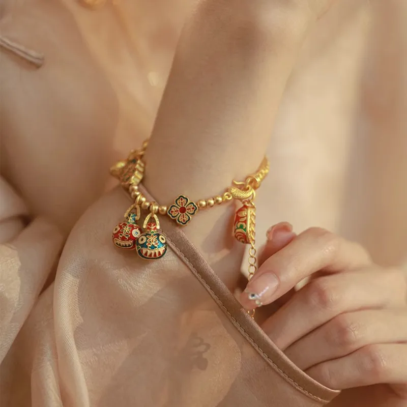 CAROMAY Copper Alloy Bracelets Women's-3