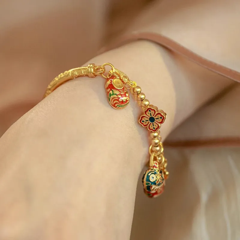 CAROMAY Copper Alloy Bracelets Women's-5