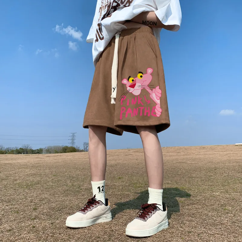 PINK PANTHER Casual Shorts Unisex-10
