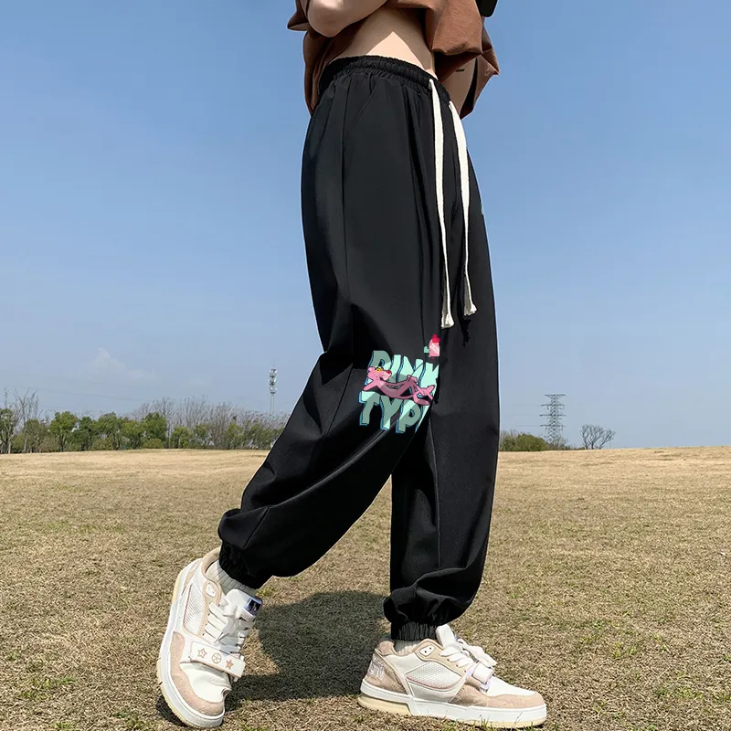 PINK PANTHER Casual Pants Unisex-5