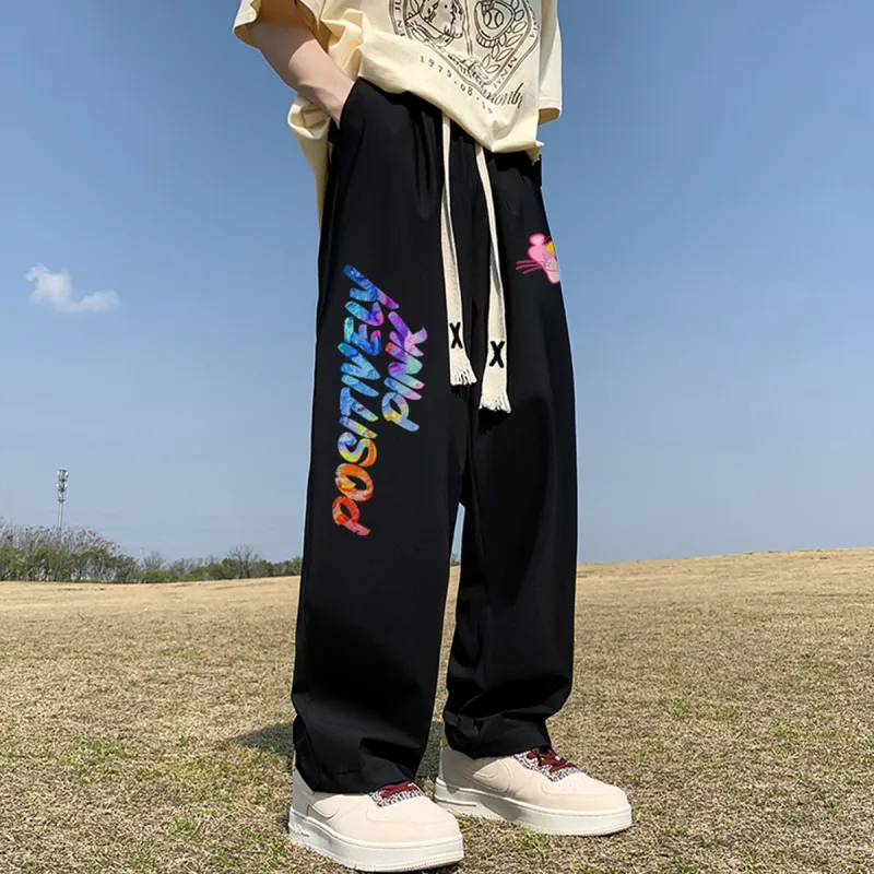 PINK PANTHER Casual Pants Unisex-4