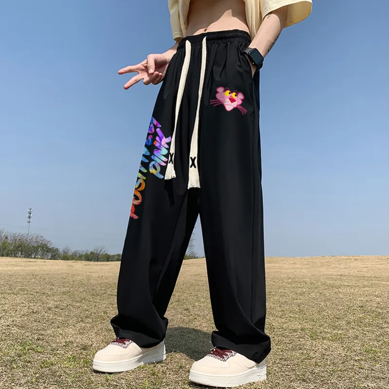 PINK PANTHER Casual Pants Unisex-3
