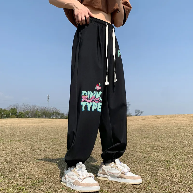 PINK PANTHER Casual Pants Unisex-4