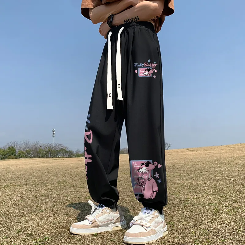 PINK PANTHER Casual Pants Unisex-4