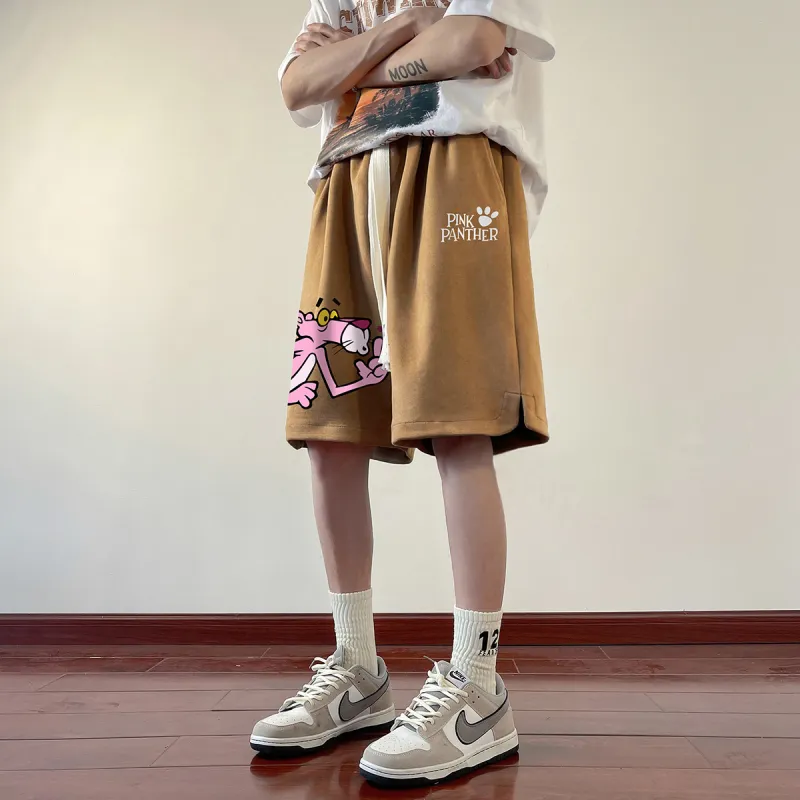 PINK PANTHER Casual Shorts Unisex-11