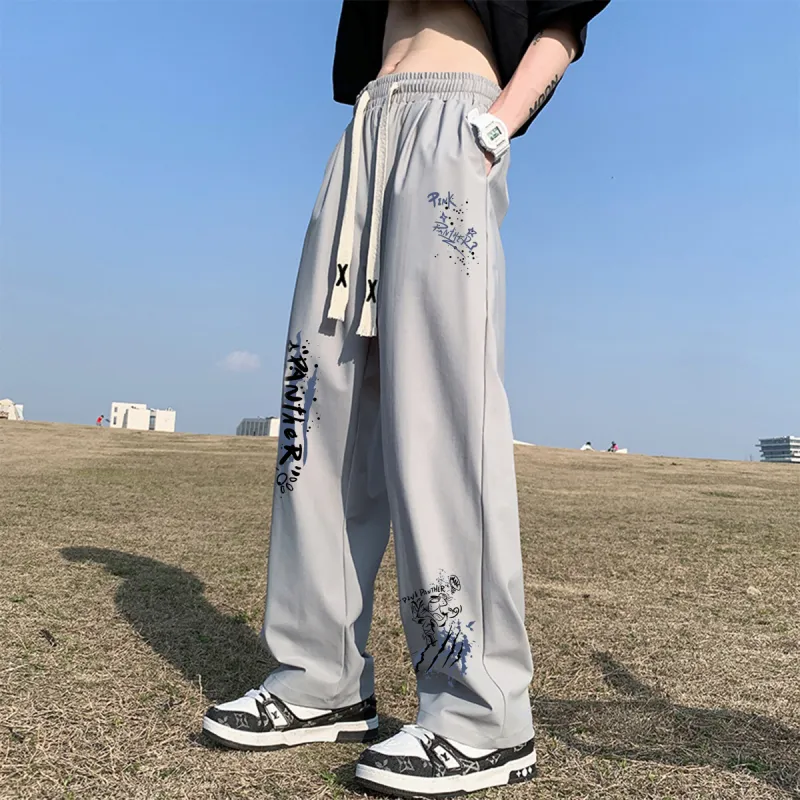 PINK PANTHER Casual Pants Unisex-6