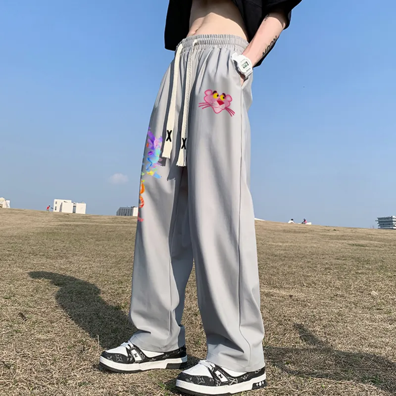 PINK PANTHER Casual Pants Unisex-8