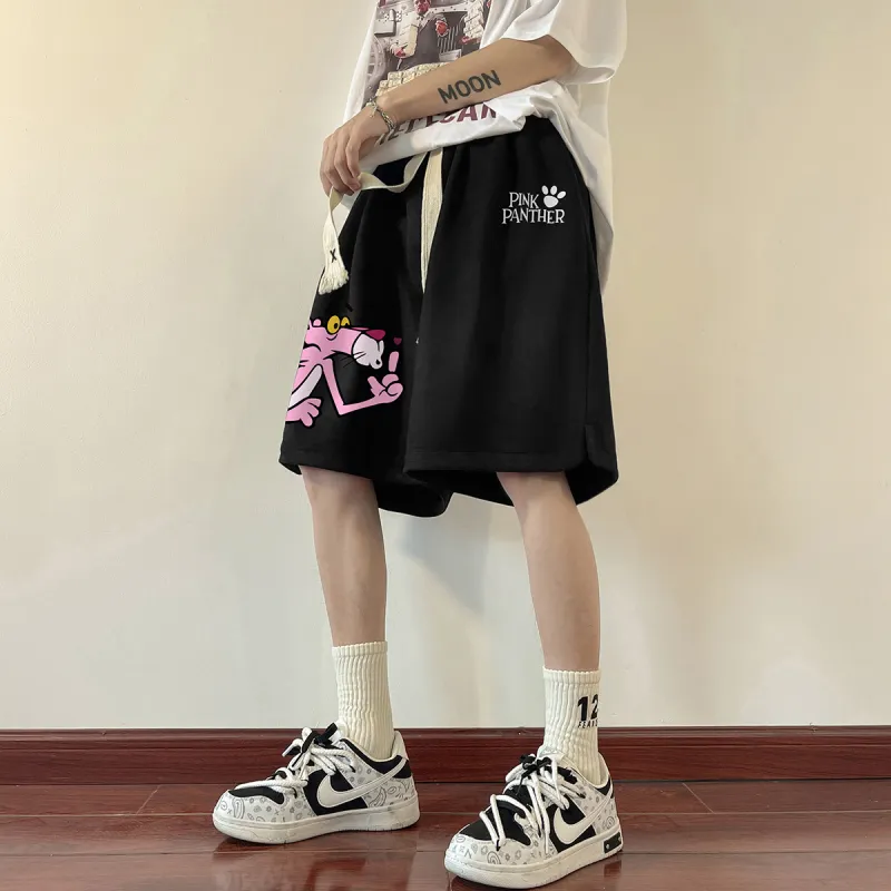 PINK PANTHER Casual Shorts Unisex-6