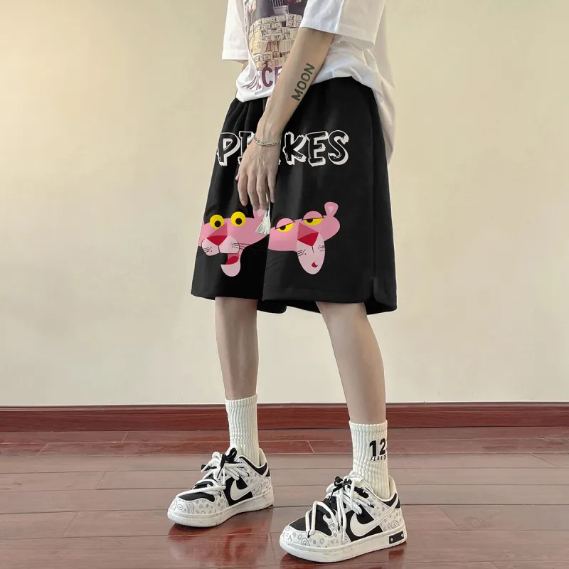 PINK PANTHER Casual Shorts Unisex-7