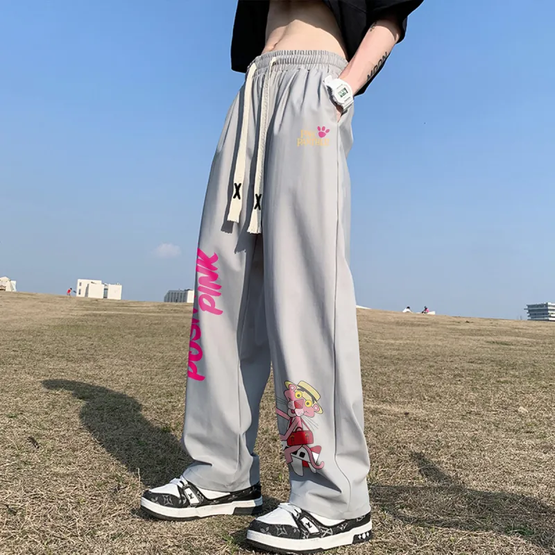PINK PANTHER Casual Pants Unisex-8