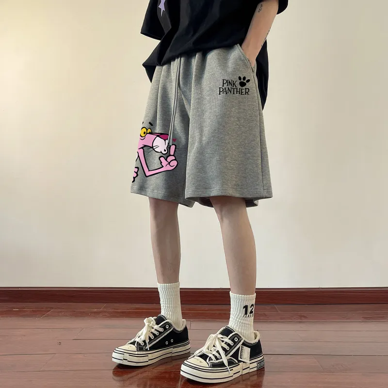 PINK PANTHER Casual Shorts Unisex-7