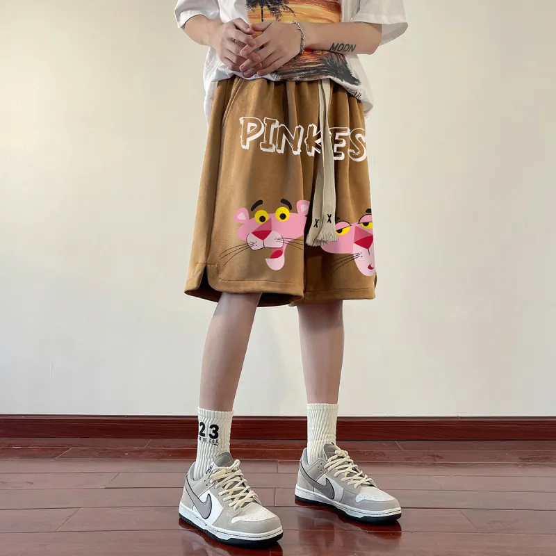 PINK PANTHER Casual Shorts Unisex-10