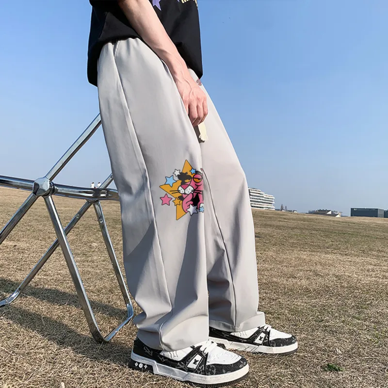 PINK PANTHER Casual Pants Unisex-9