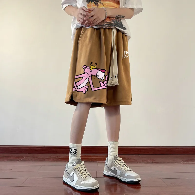 PINK PANTHER Casual Shorts Unisex-10