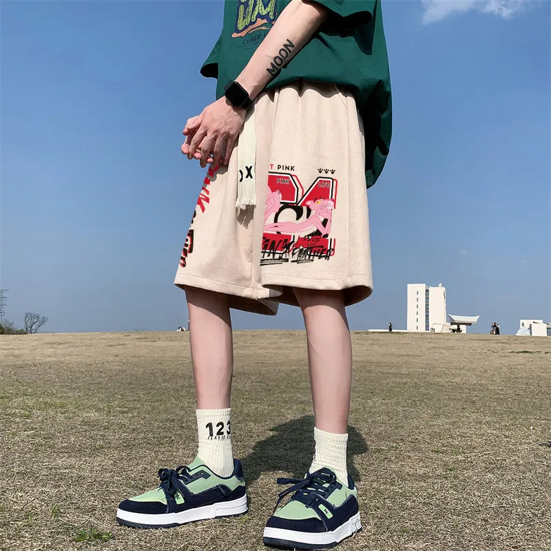 PINK PANTHER Casual Shorts Unisex-4