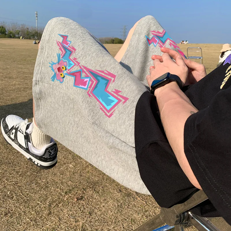 PINK PANTHER Casual Shorts Unisex-9