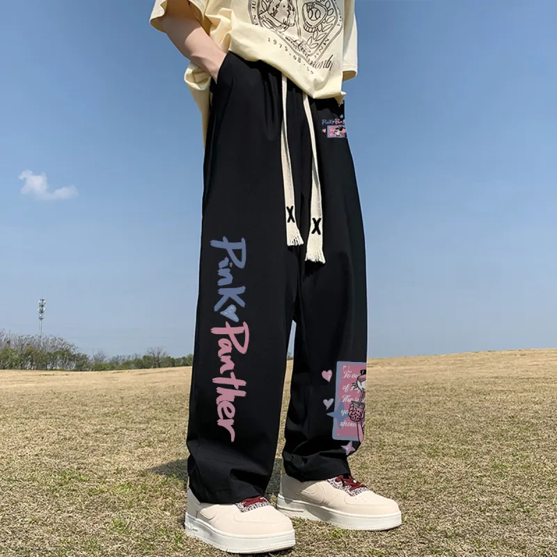 PINK PANTHER Casual Pants Unisex-4