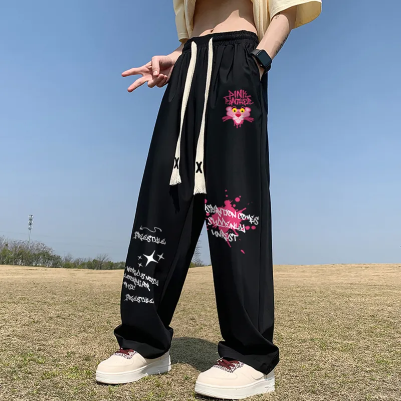 PINK PANTHER Casual Pants Unisex-3