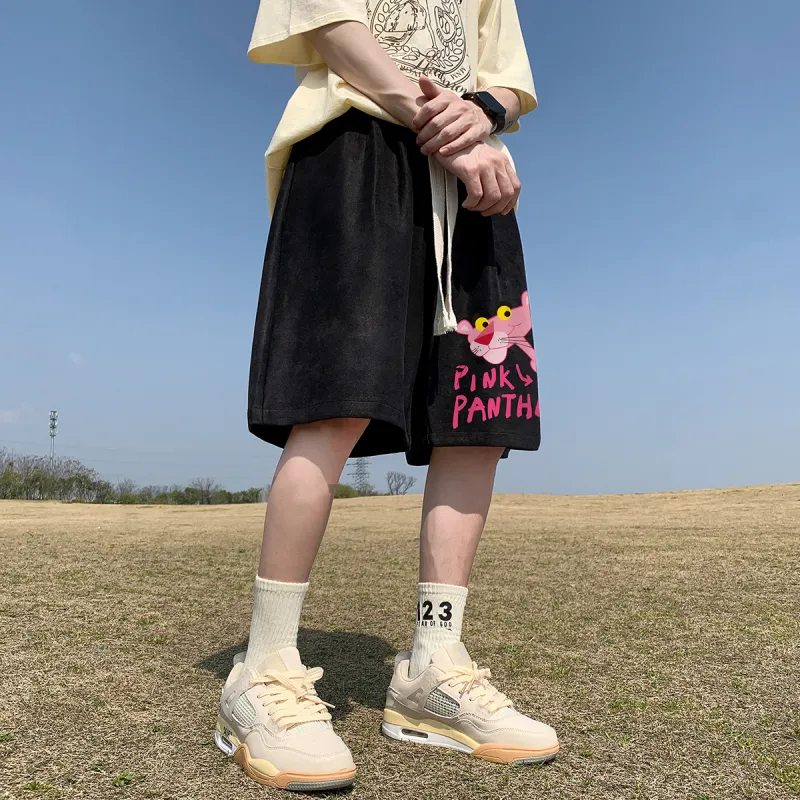 PINK PANTHER Casual Shorts Unisex-7