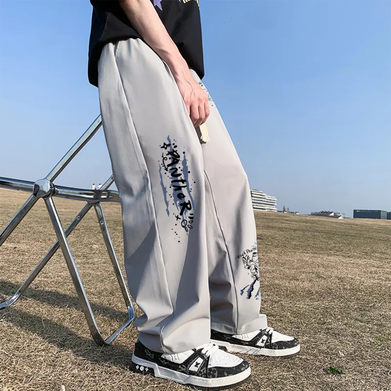 PINK PANTHER Casual Pants Unisex-7