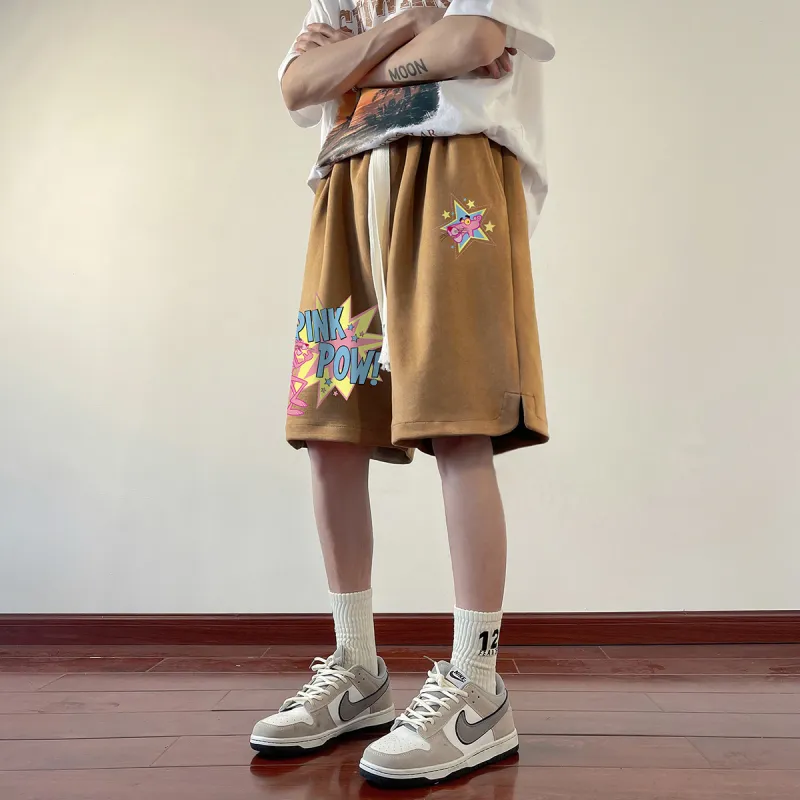 PINK PANTHER Casual Shorts Unisex-11