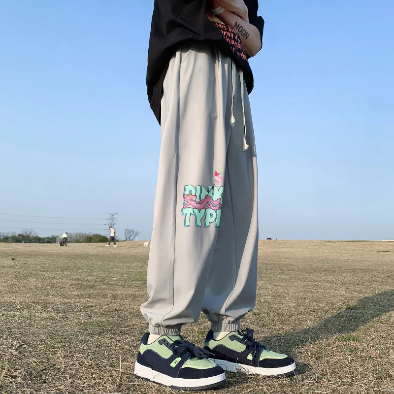 PINK PANTHER Casual Pants Unisex-11