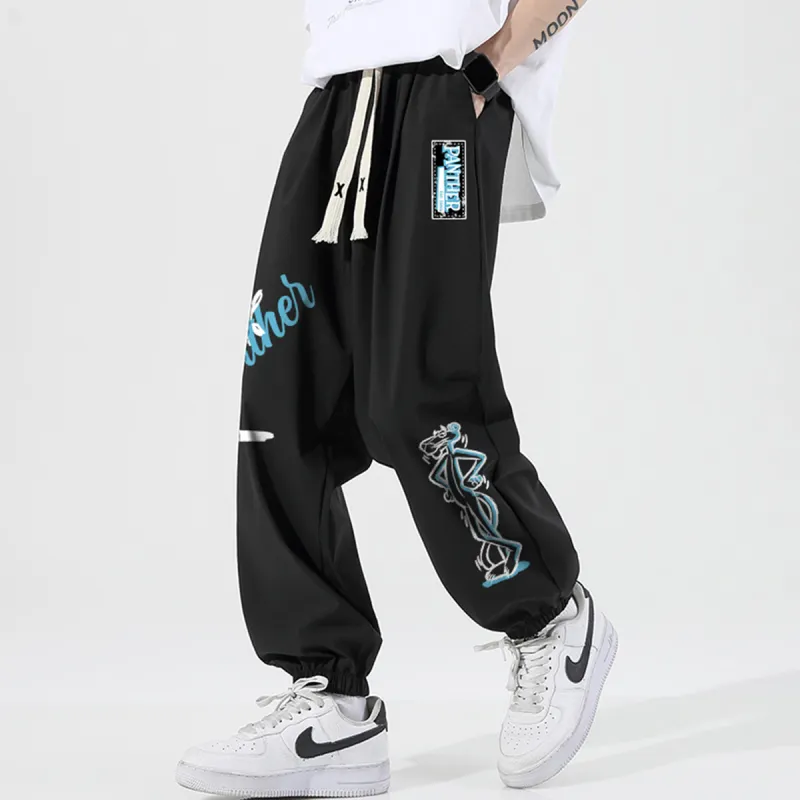 PINK PANTHER Casual Pants Unisex-4