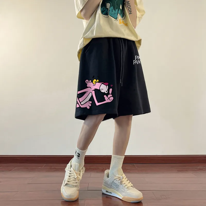 PINK PANTHER Casual Shorts Unisex-3