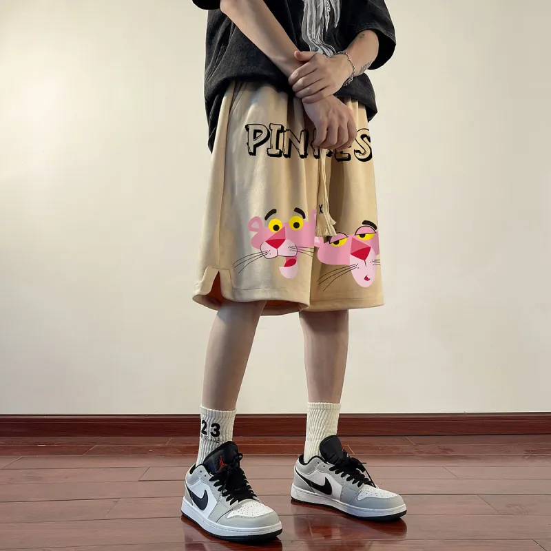 PINK PANTHER Casual Shorts Unisex-3
