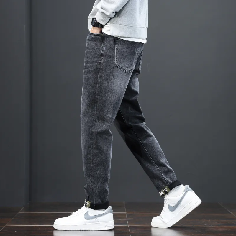 PINK PANTHER Jeans Unisex Black Gray-6