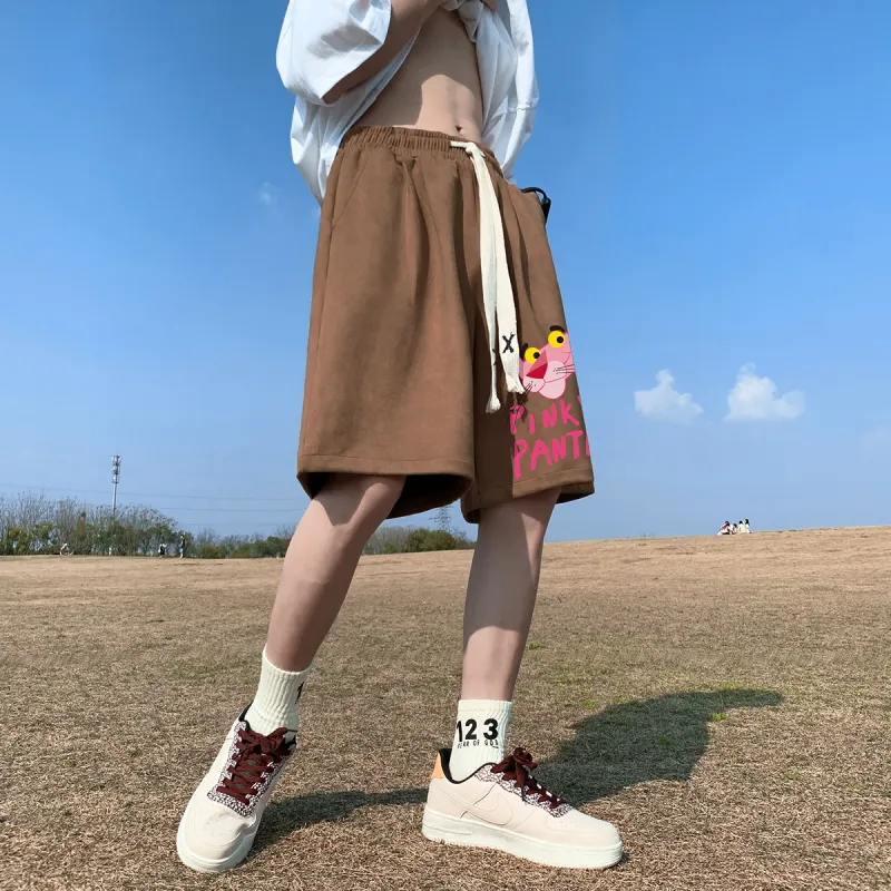 PINK PANTHER Casual Shorts Unisex-11