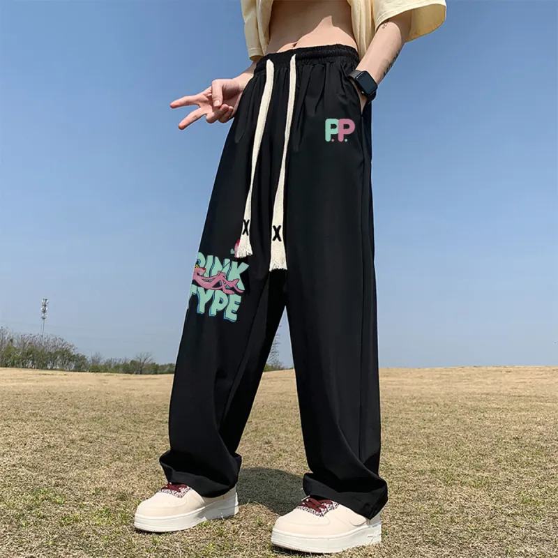 PINK PANTHER Casual Pants Unisex-3
