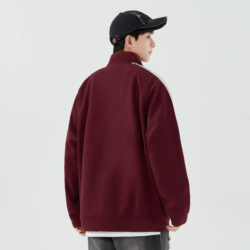 LOMBT Sweatshirt With Fall Zip Closure Unisex-11