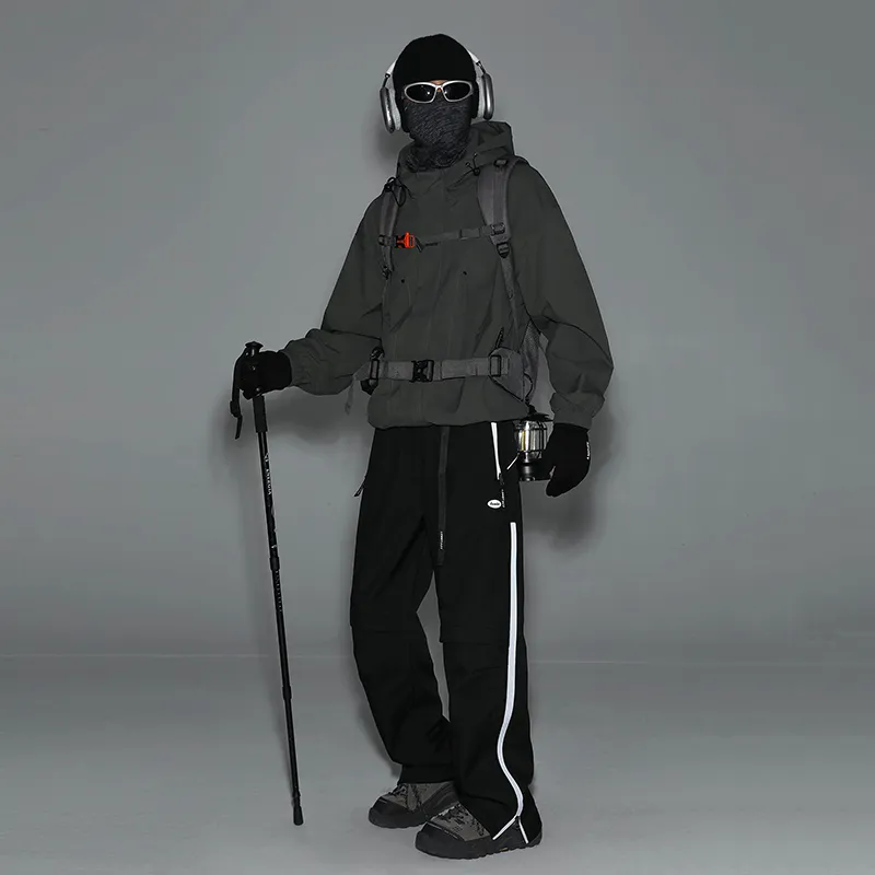 LOMBT Cargo Pants Unisex Black-7