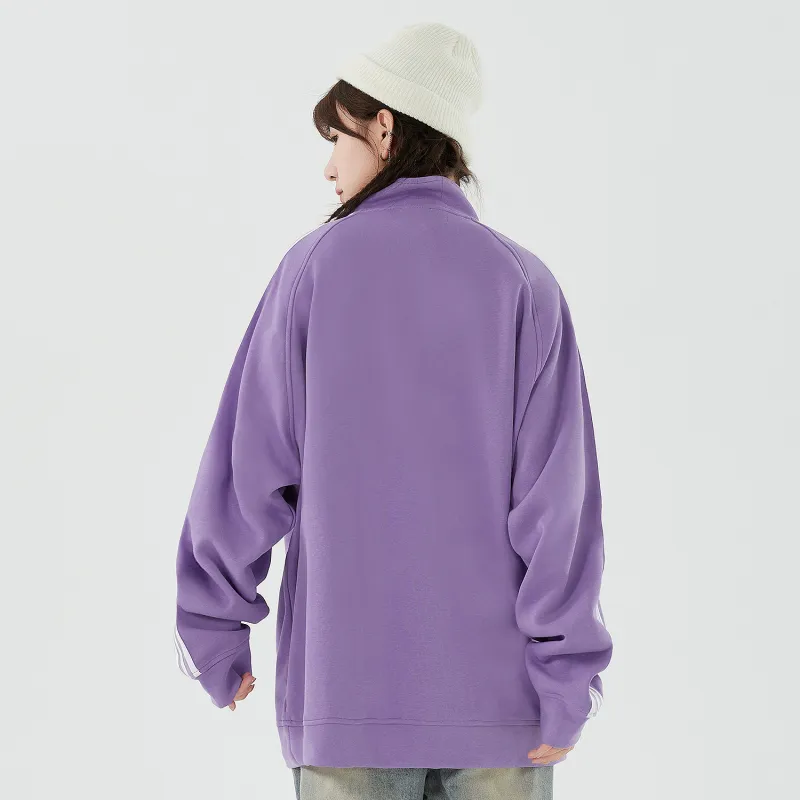 LOMBT Sweatshirt With Fall Zip Closure Unisex-15
