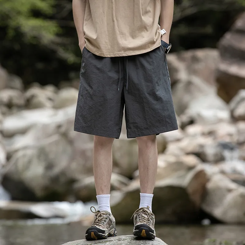 PUCCA Casual Shorts Unisex Purple-14