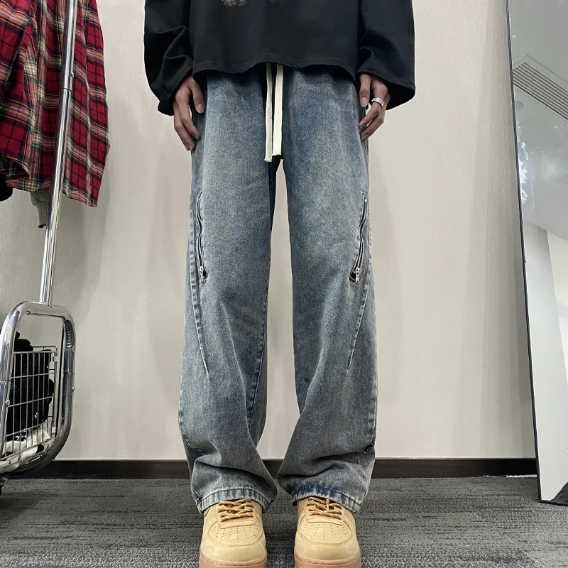 PUCCA Jeans Unisex Vintage Blue-5