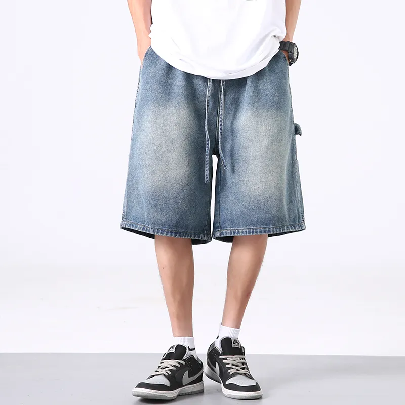 PUCCA Denim Shorts Unisex Dark Blue-2
