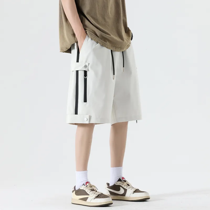 PUCCA Casual Shorts Unisex Ecru-4