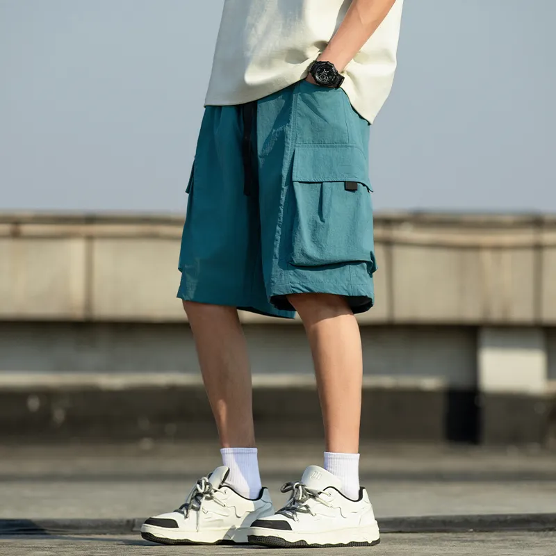 PUCCA Casual Shorts Unisex Apricot-32