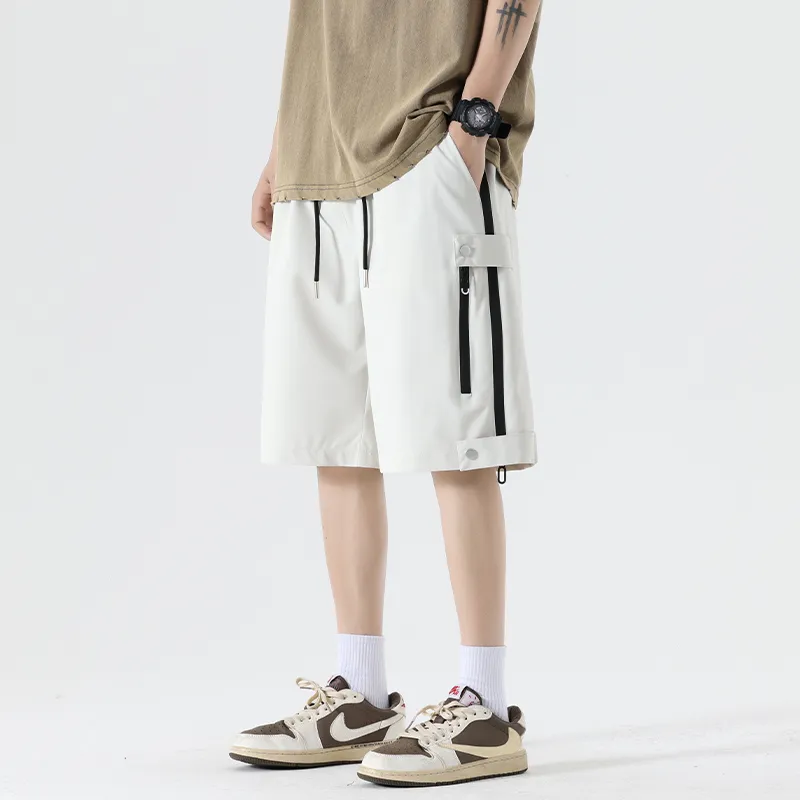 PUCCA Casual Shorts Unisex Ecru-2