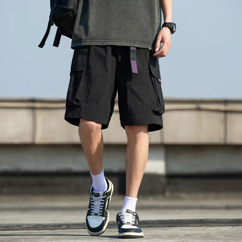 PUCCA Casual Shorts Unisex Apricot-2