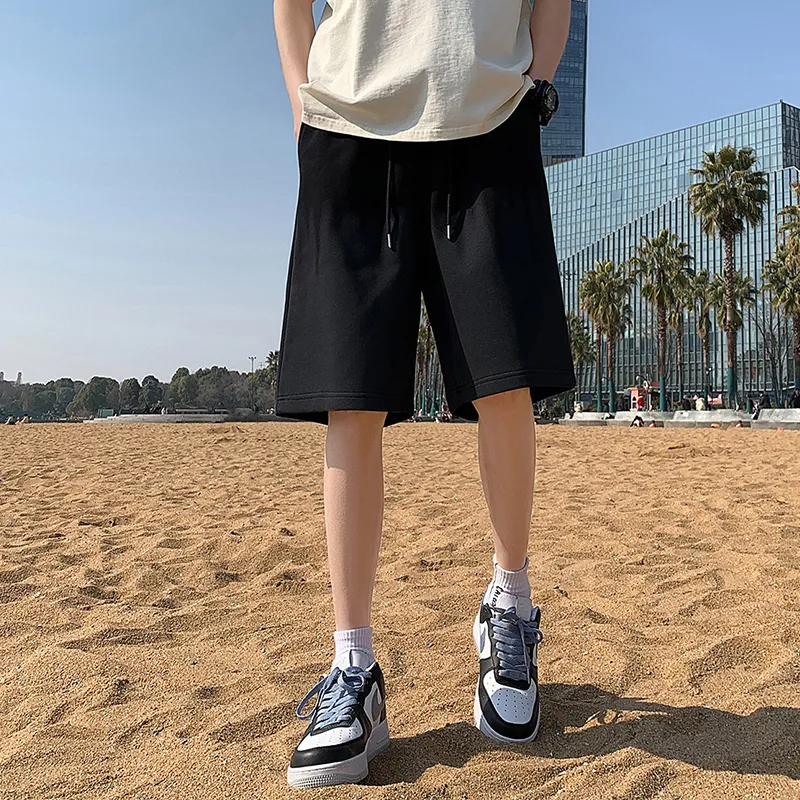 PUCCA Casual Shorts Unisex Ecru-5