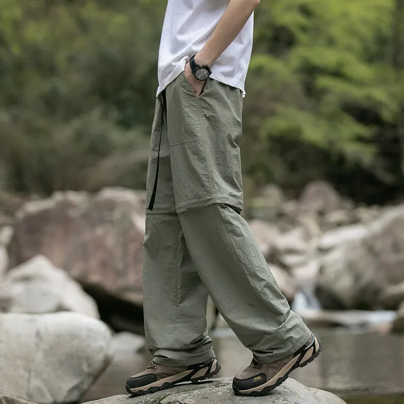 PUCCA Casual Pants Unisex Medium Gray-23